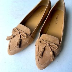 NEW Talbots driving loafers. Tan / size 8